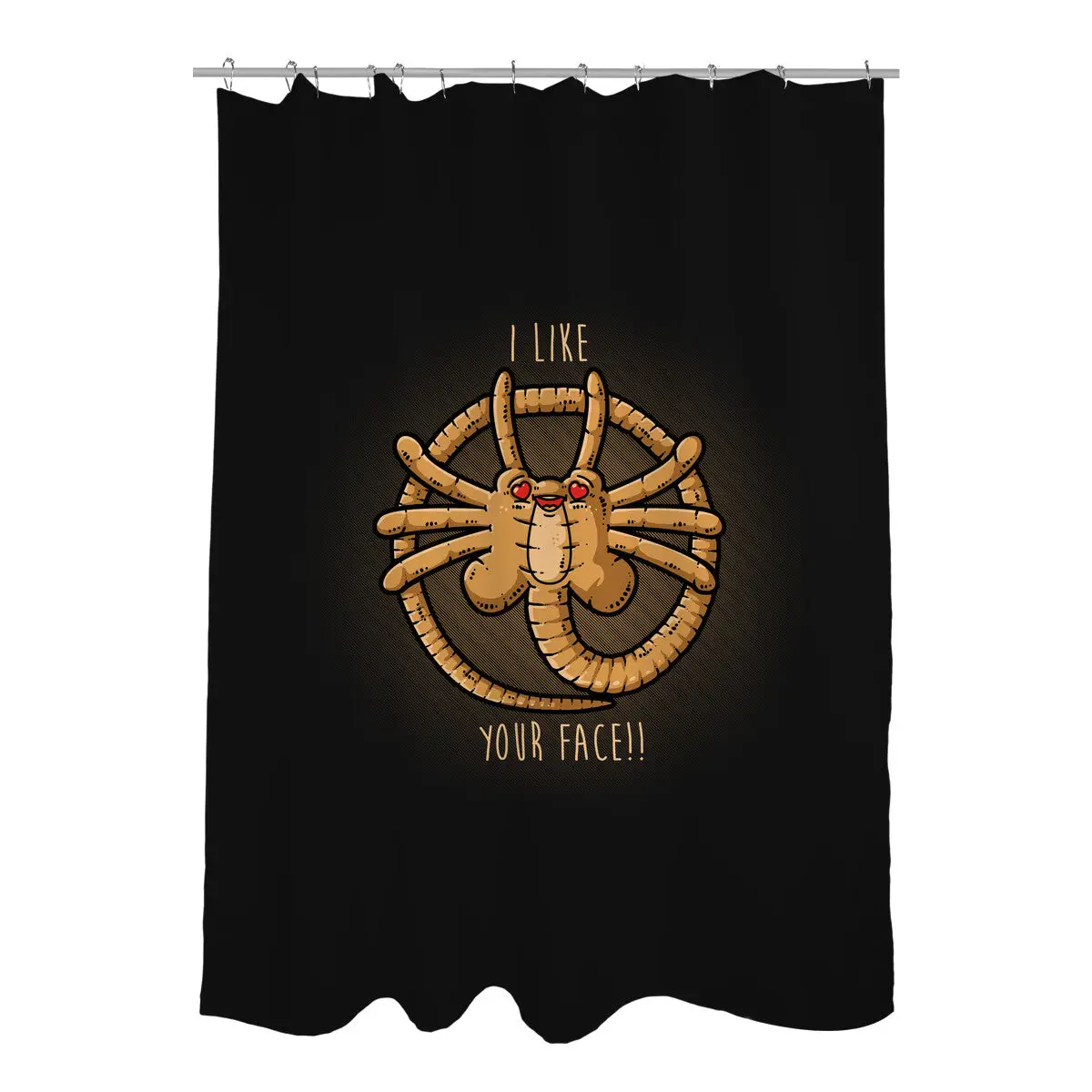 Deadly Cute Shower Curtains