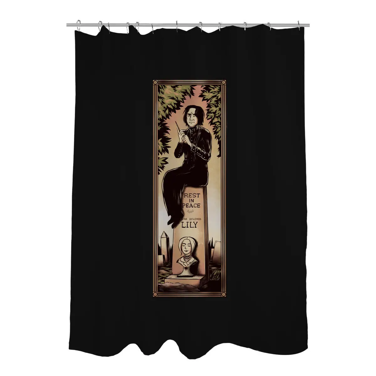Dear Beloved Lily Shower Curtains