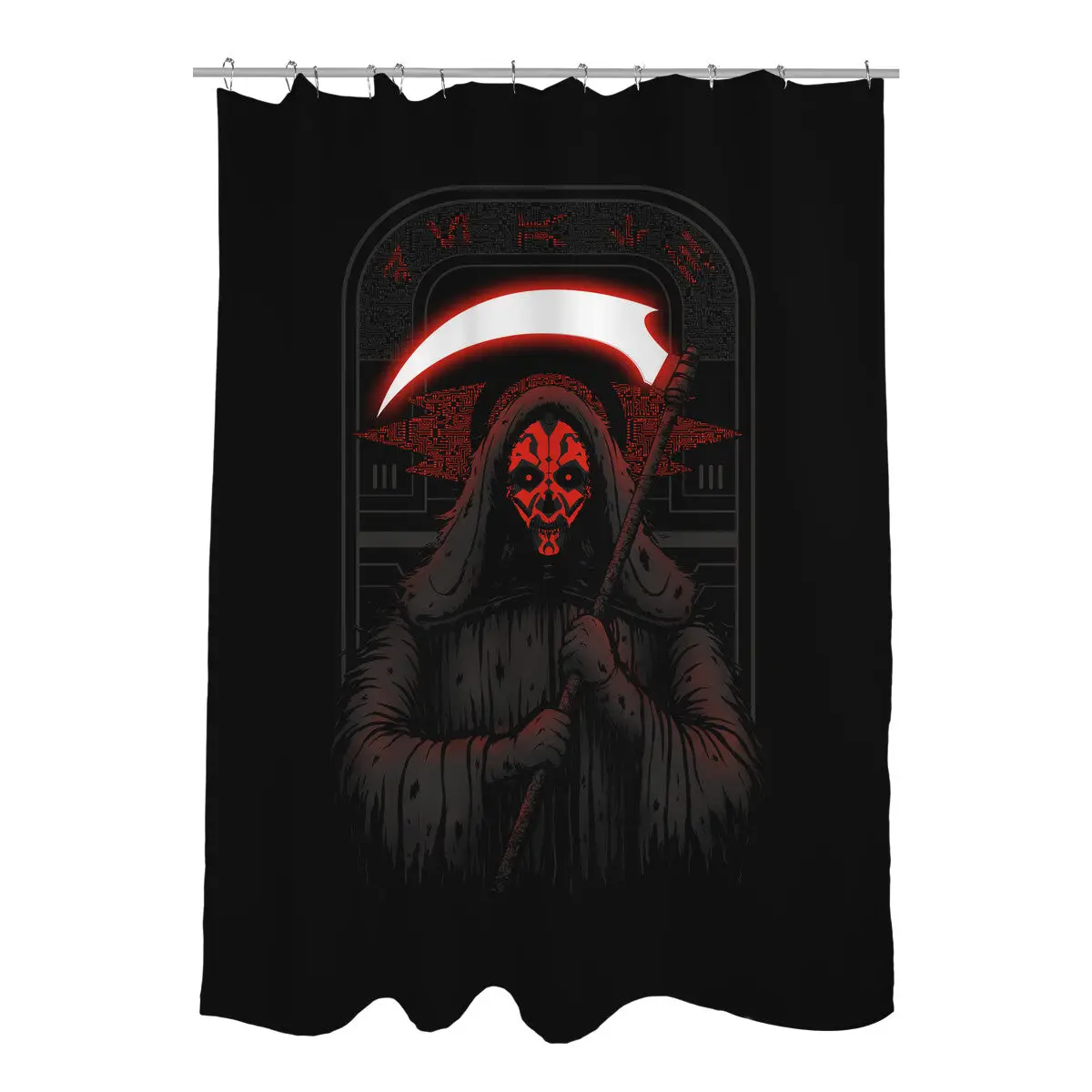 Death Maul Shower Curtains