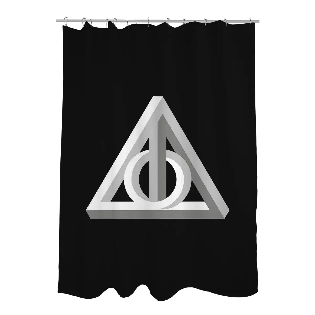Deathly Impossible Shower Curtains