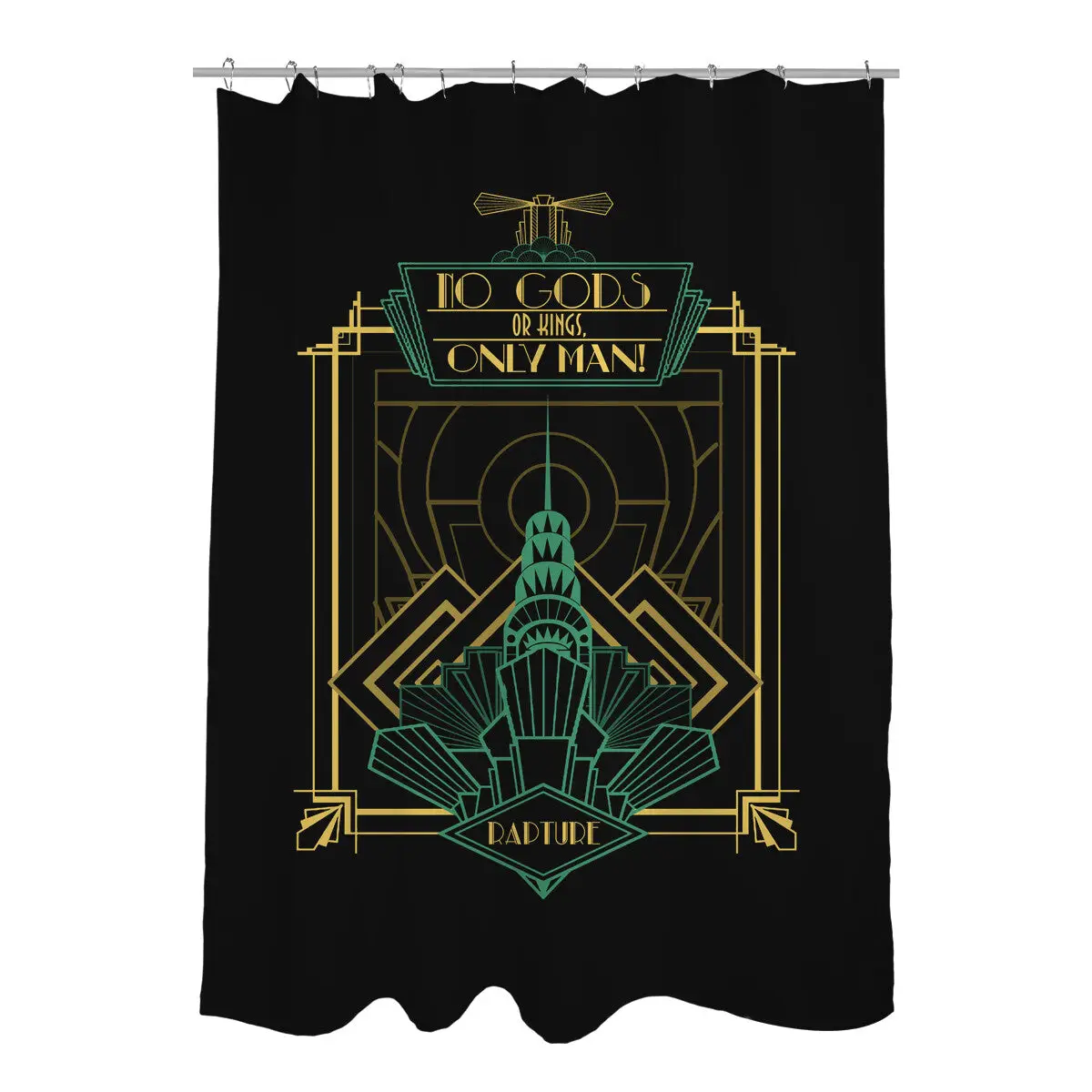 Deco Rapture Shower Curtains