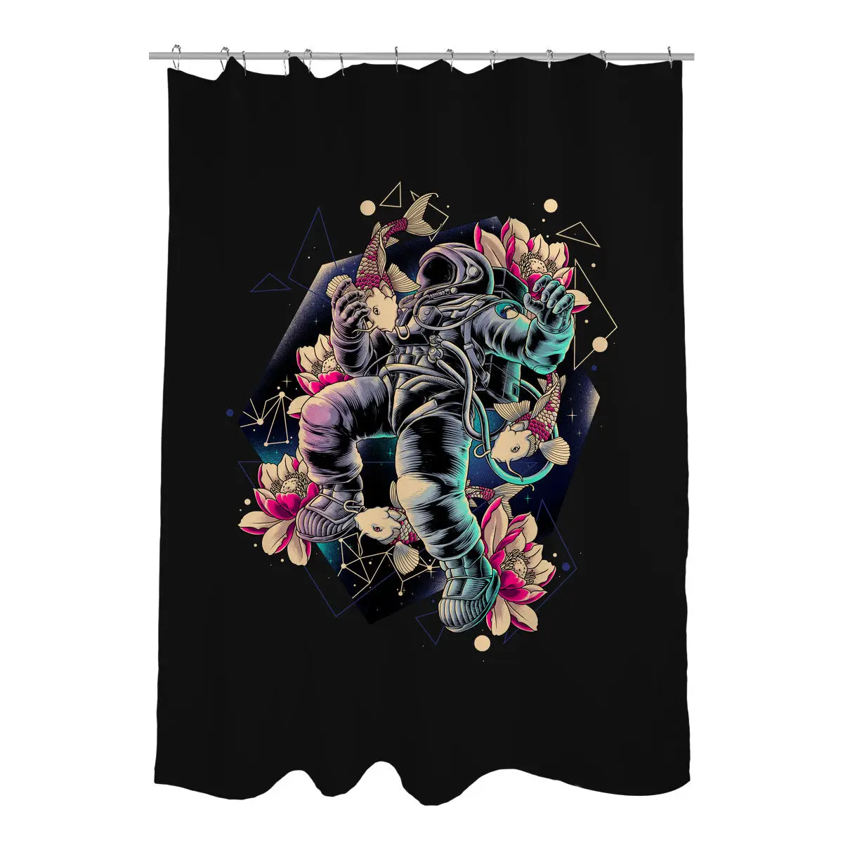 Deep Space Shower Curtains