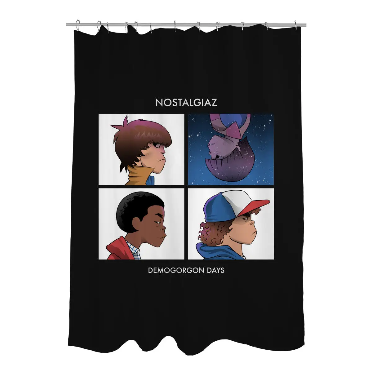 Demogorgon Days Shower Curtains
