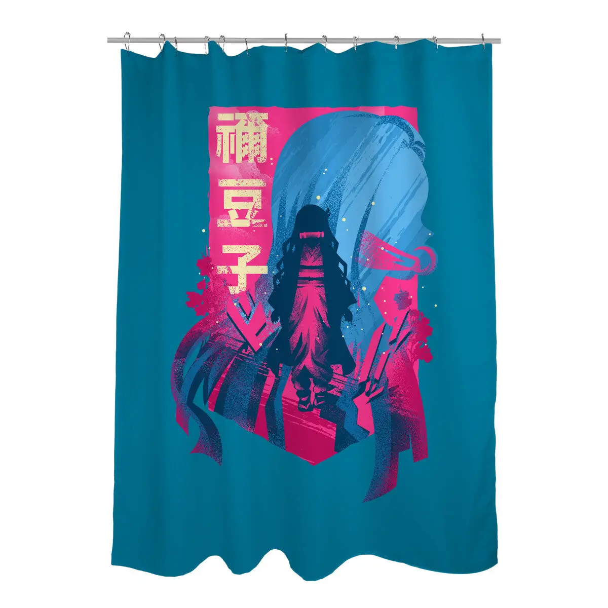 Demon Beauty Shower Curtains