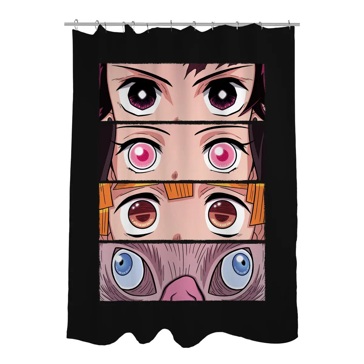 Demon Eyes Shower Curtains