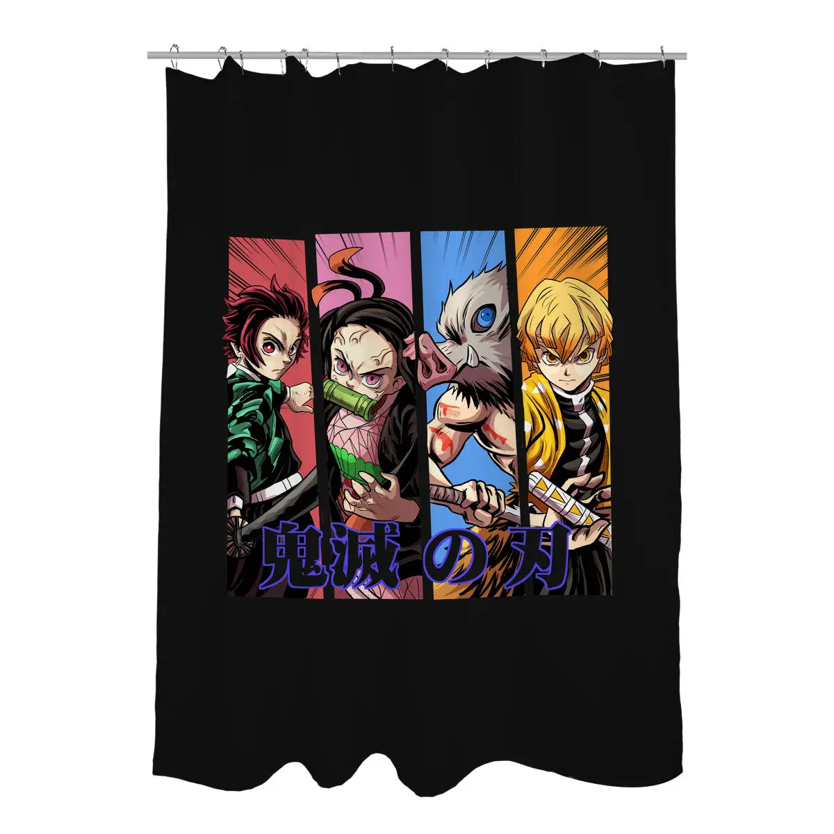 Demon Friends Shower Curtains