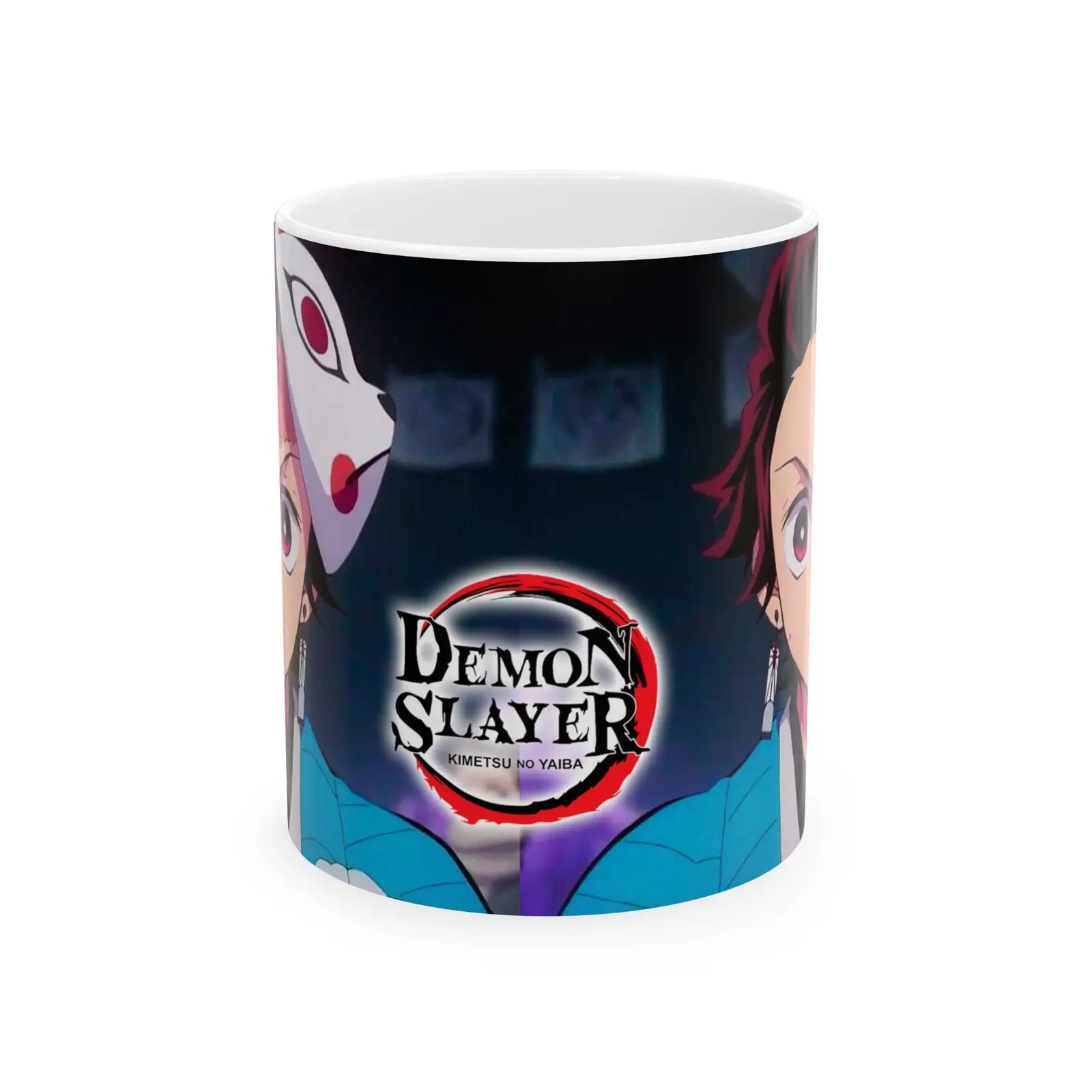 Demon Slayer Ceramic Mug - Anime-Inspired 11oz & 15oz Cups for Fans