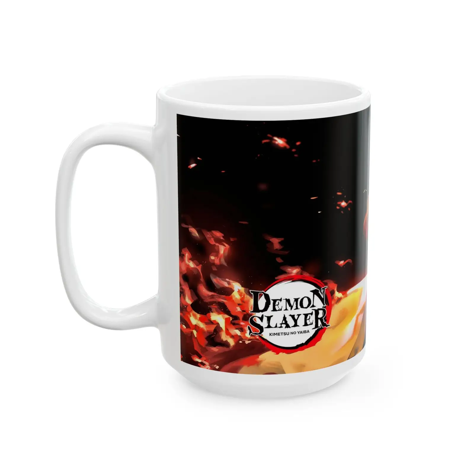 Demon Slayer Ceramic Mug - Anime Inspired Coffee Cup