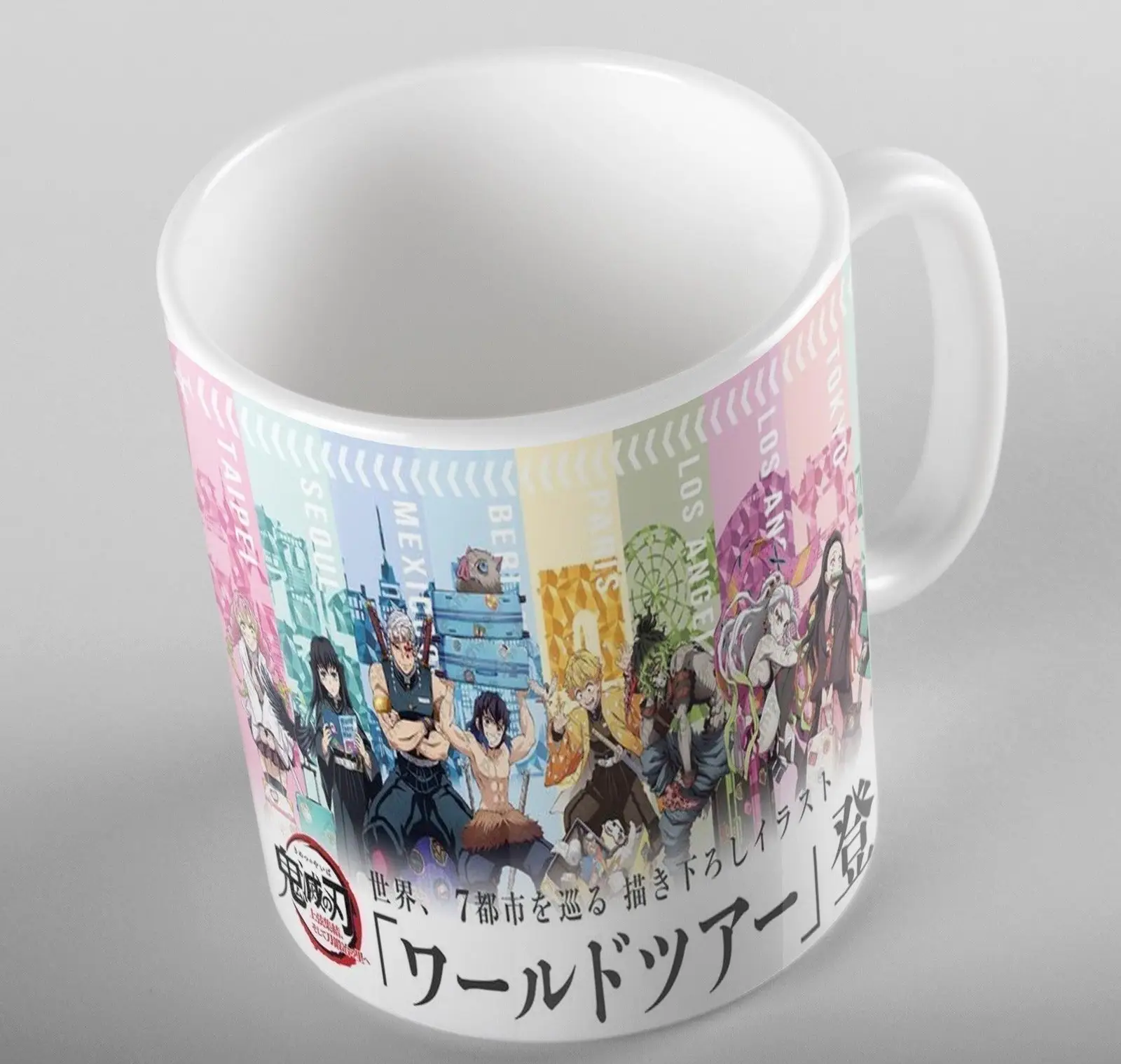 Demon Slayer Ceramic Mug For Anime Fans