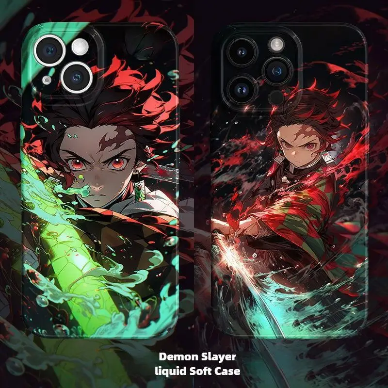 Demon Slayer Phone Case Glossy Anime Cover