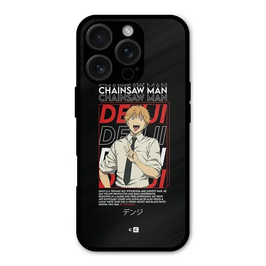 Denji Chainsaw Man Shockproof Hybrid Protection Back Case Cover