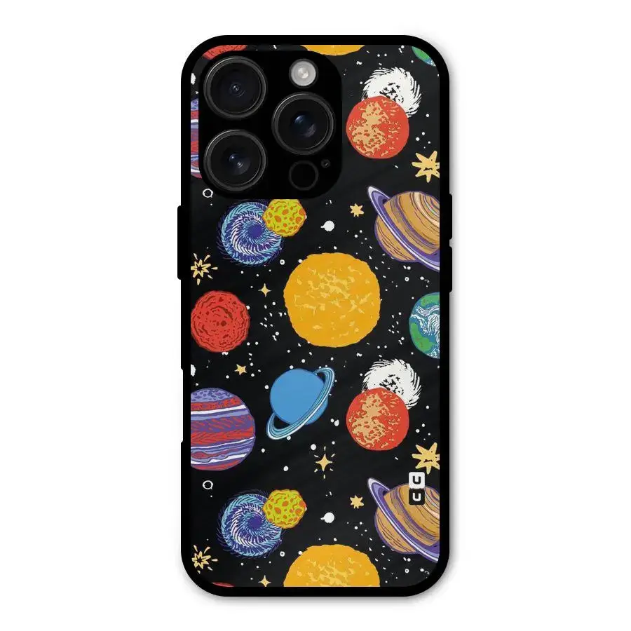 Designer Planets Shockproof Hybrid Protection Back Case Cover