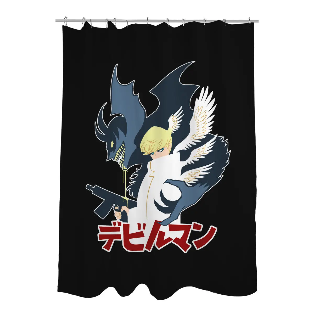 Devil and Angel Shower Curtains