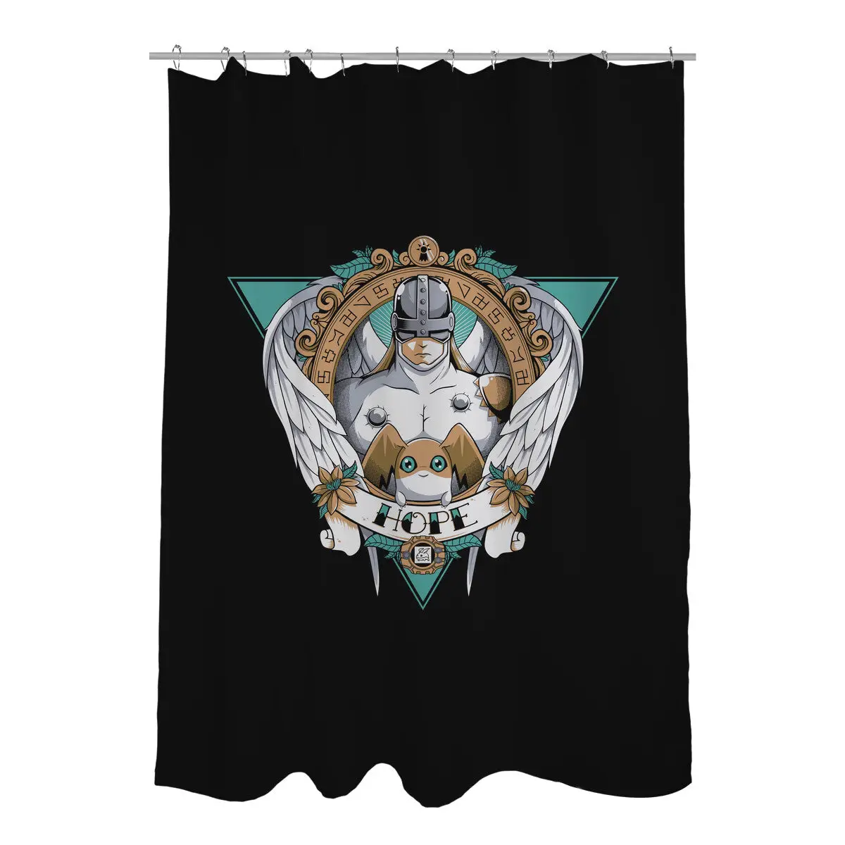 Digital Hope Shower Curtains