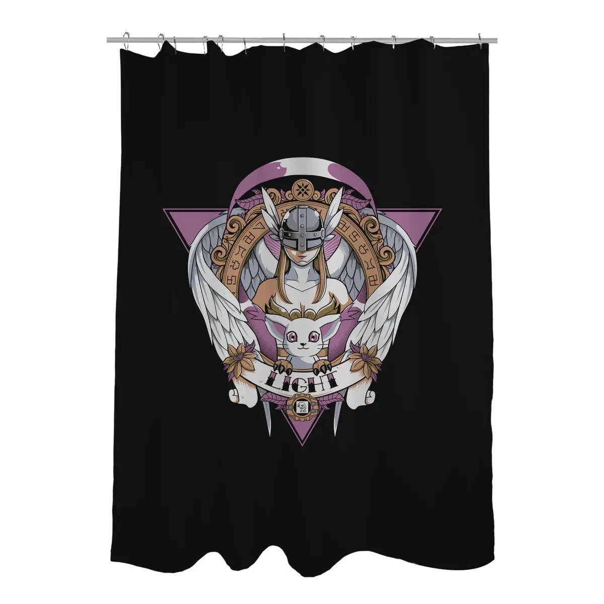 Digital Light Shower Curtains