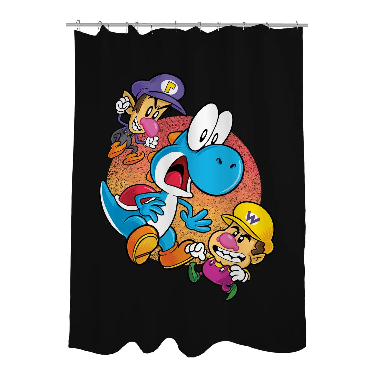 Dino Crysis Shower Curtains