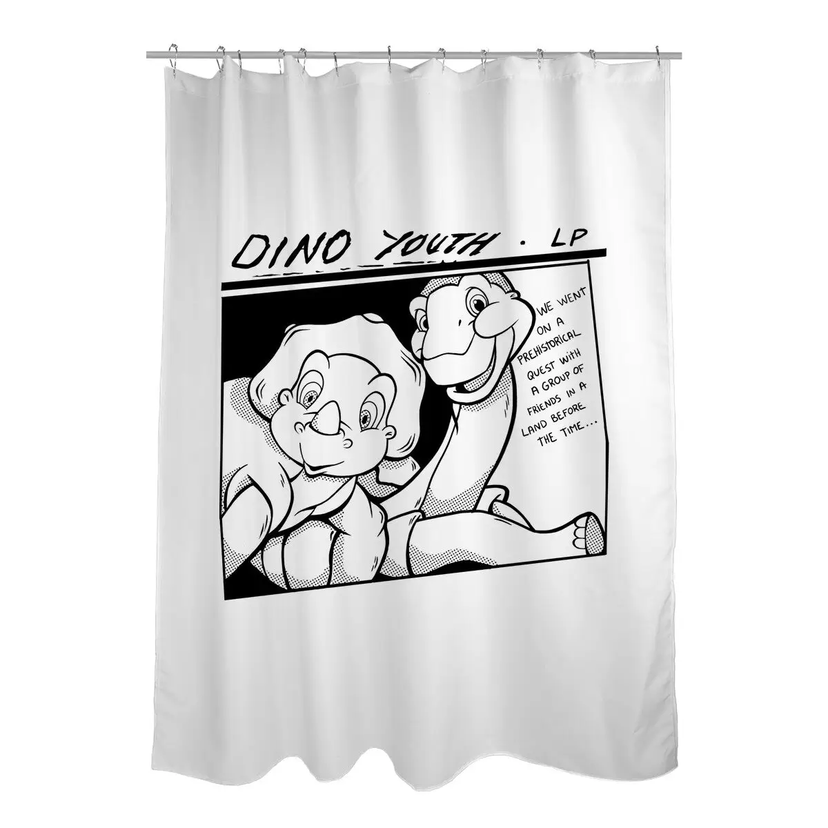 Dino Youth Shower Curtains