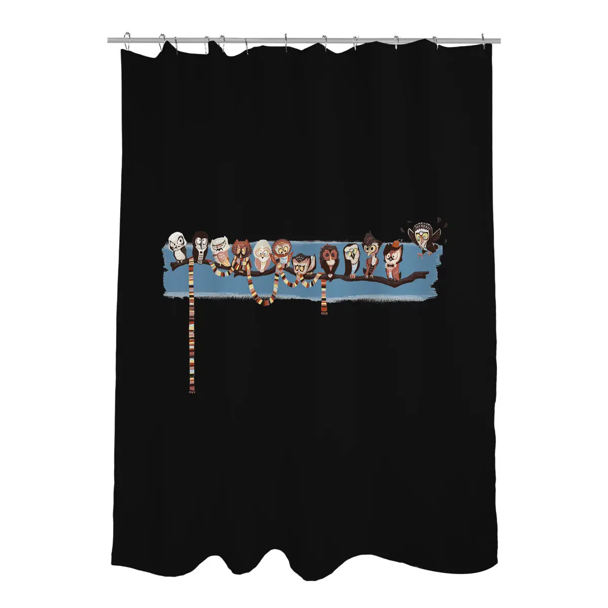 Doctor Hoo Shower Curtains