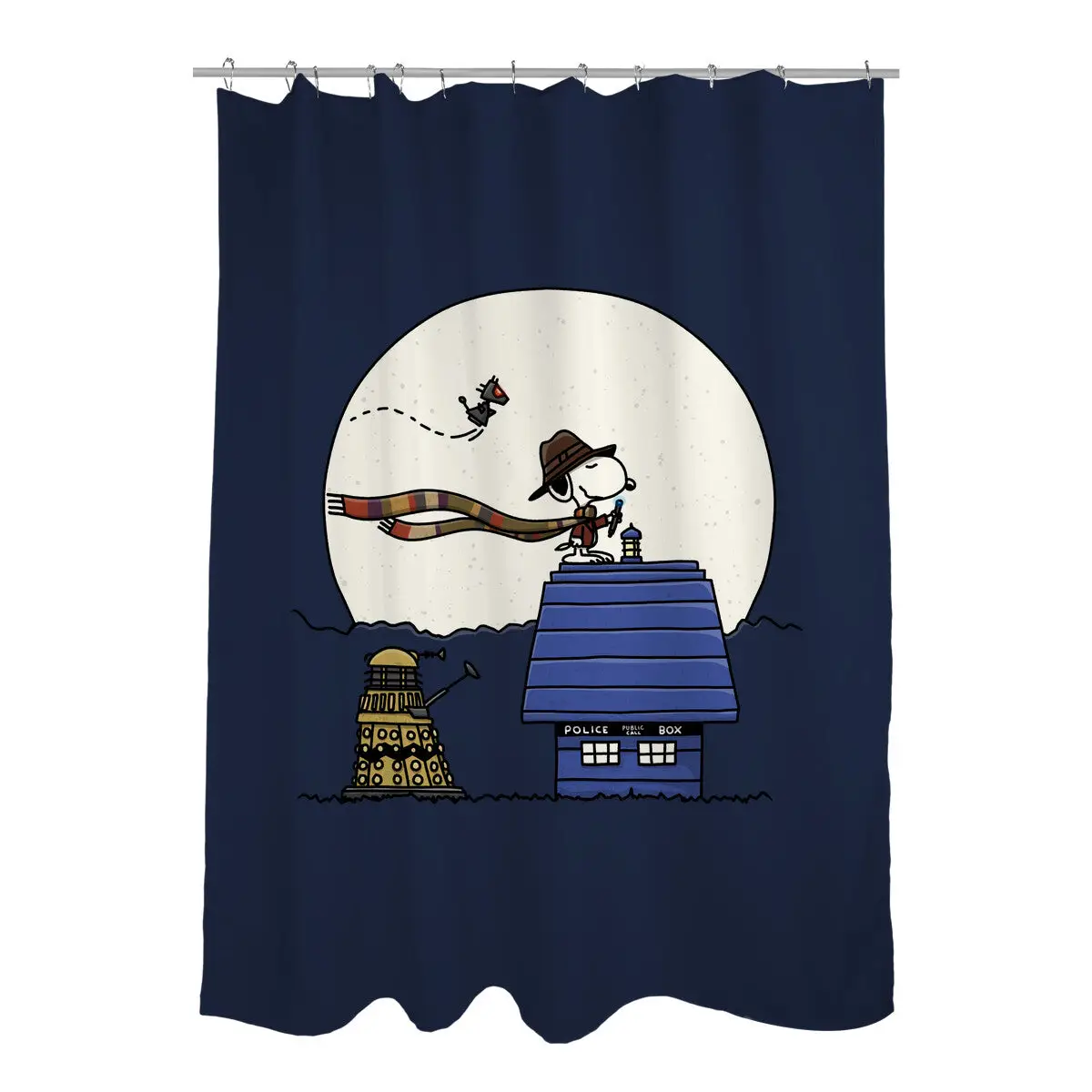 Doctor Snoop Shower Curtains