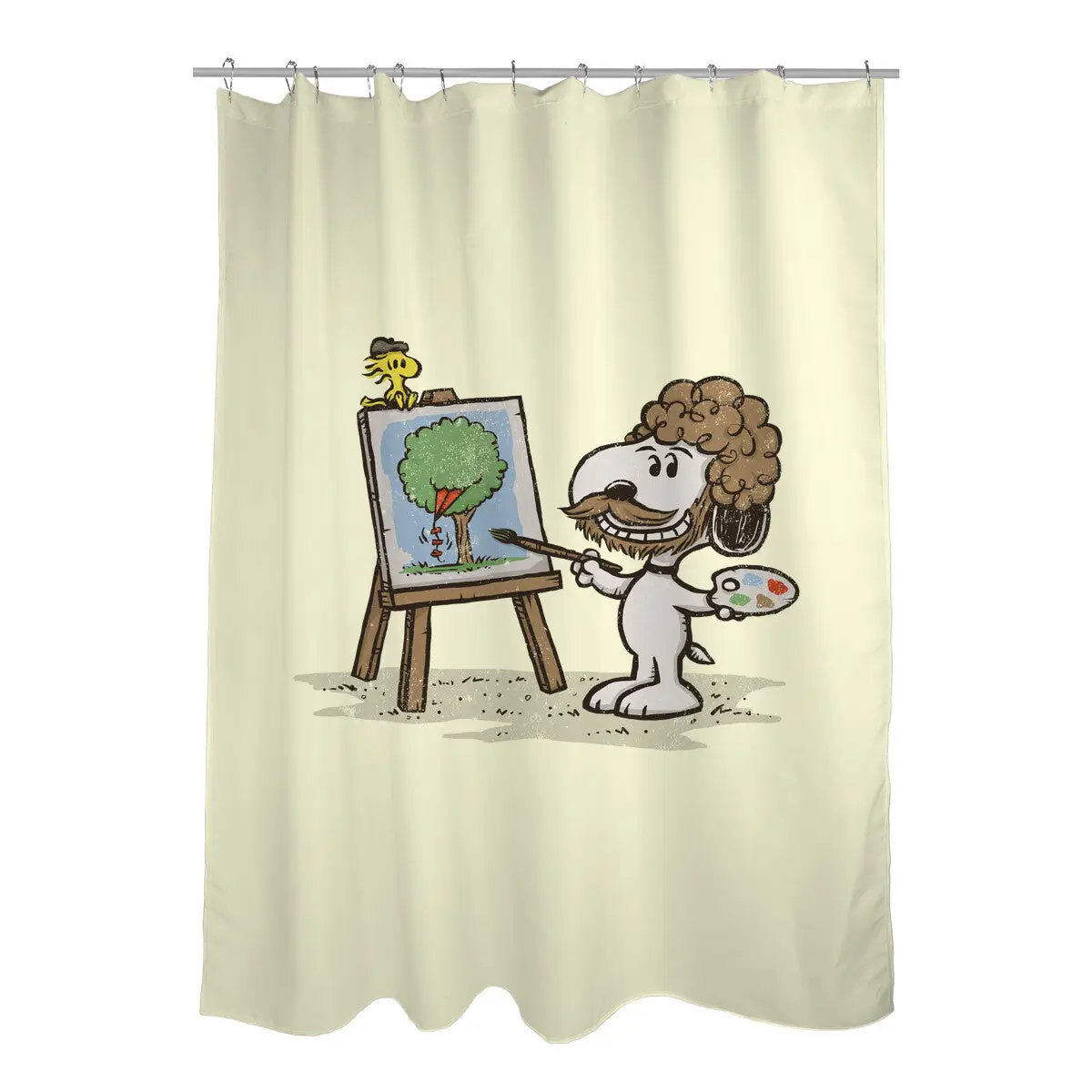 Dog Ross Shower Curtains