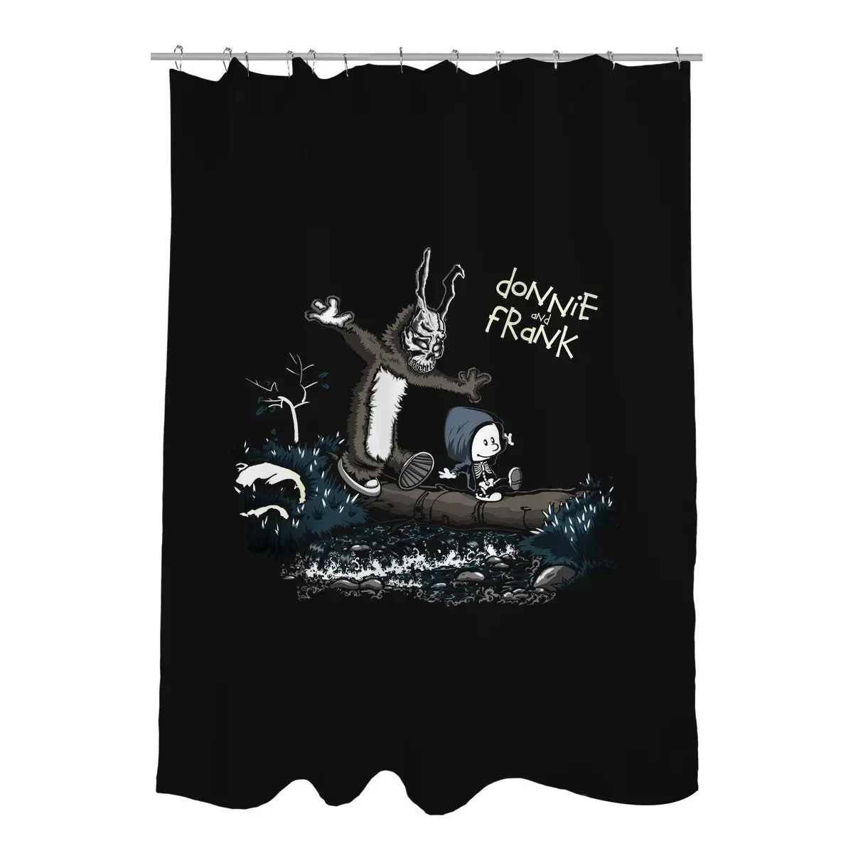 Donnie and Frank Shower Curtains