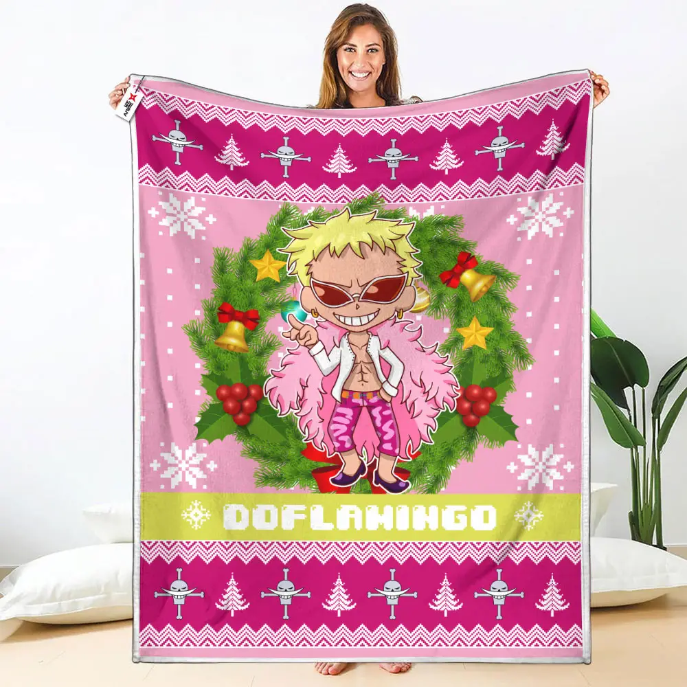 Donquixote Doflamingo Blanket Custom Anime