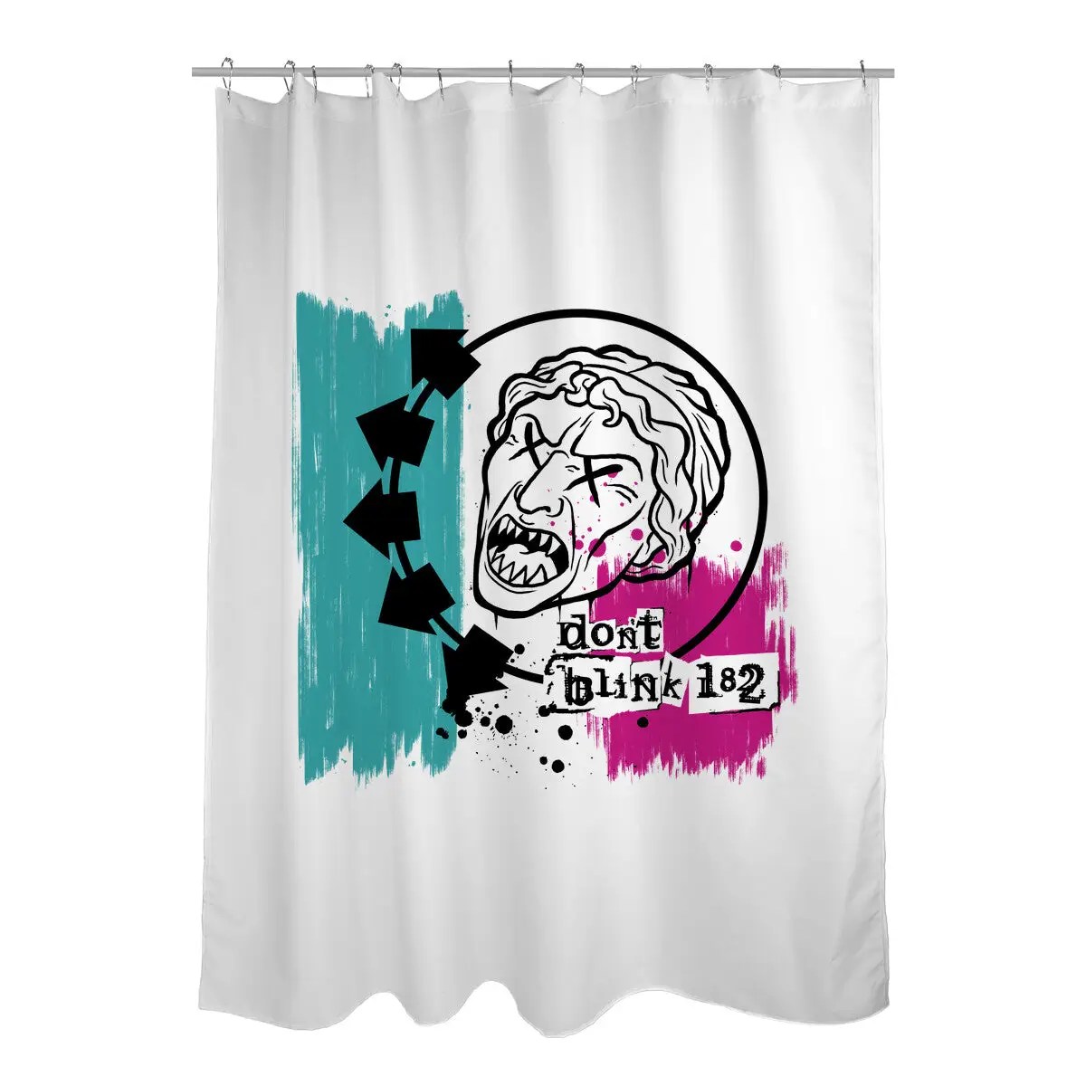 Don't Blink 182 Shower Curtains