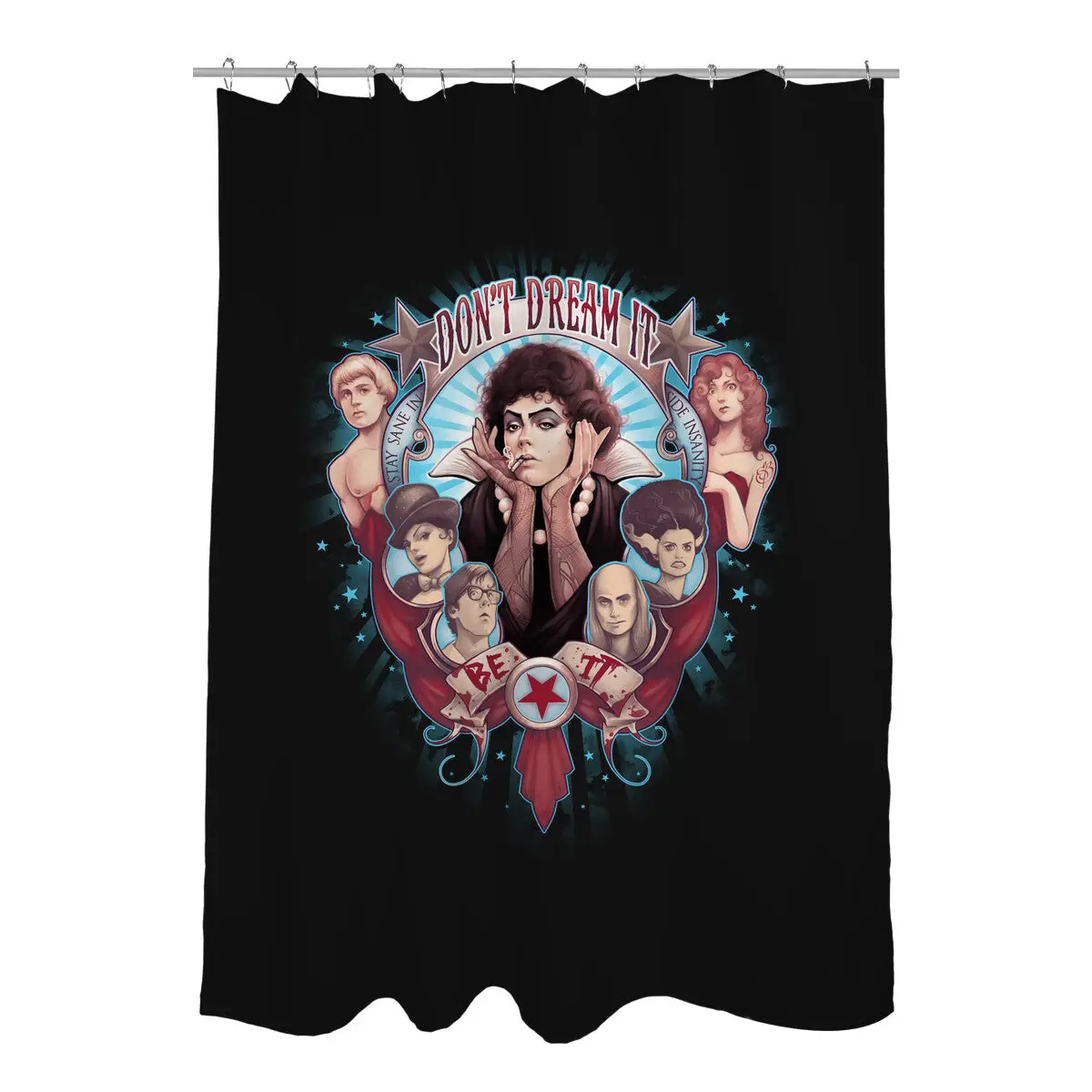 Don't Dream It, Be It! Shower Curtains