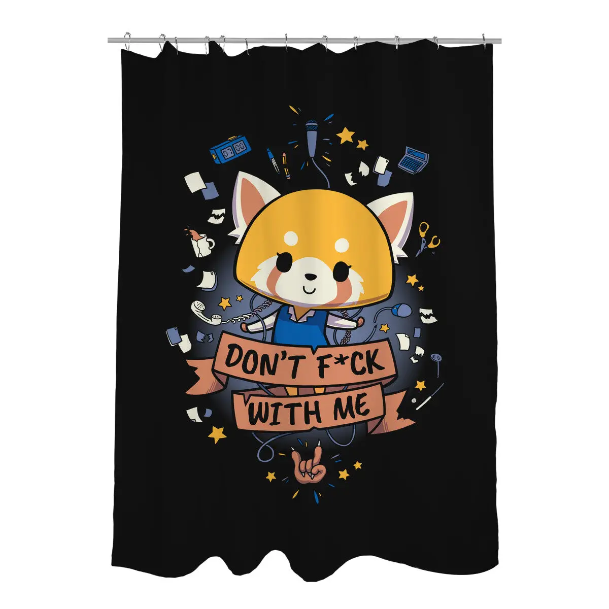 Don't F*ck With Me Shower Curtains