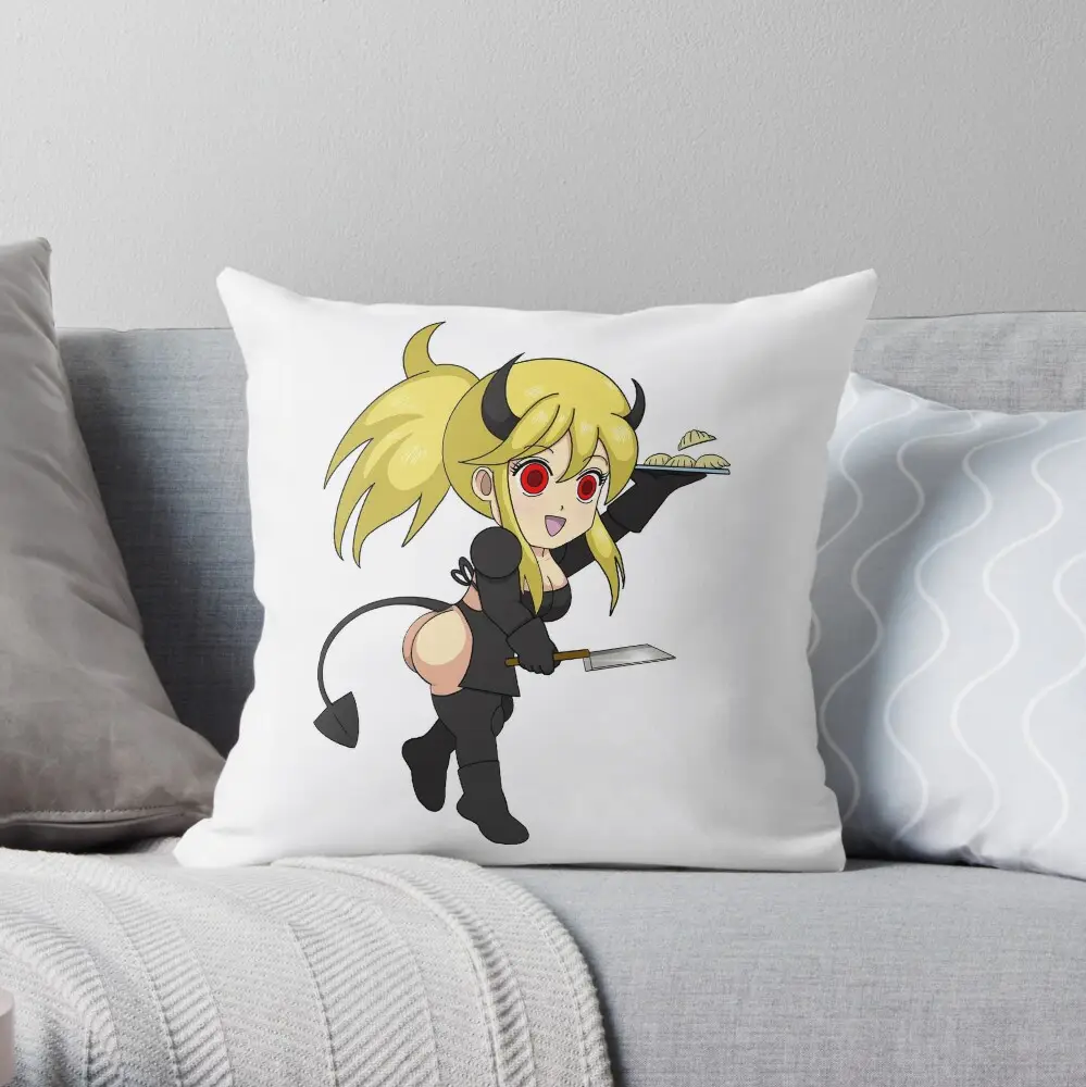 Dorohedoro Devil Girl Nikaido Throw Pillow