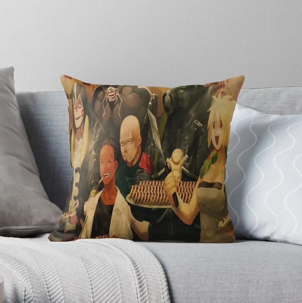 Dorohedoro En Family Magic Throw Pillow