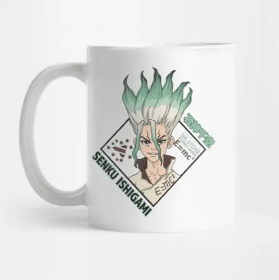 Dr Stone Senku Mug For Anime Fans