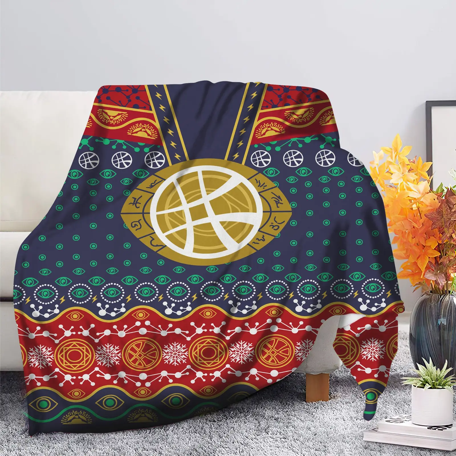 Dr Strange Christmas Blanket