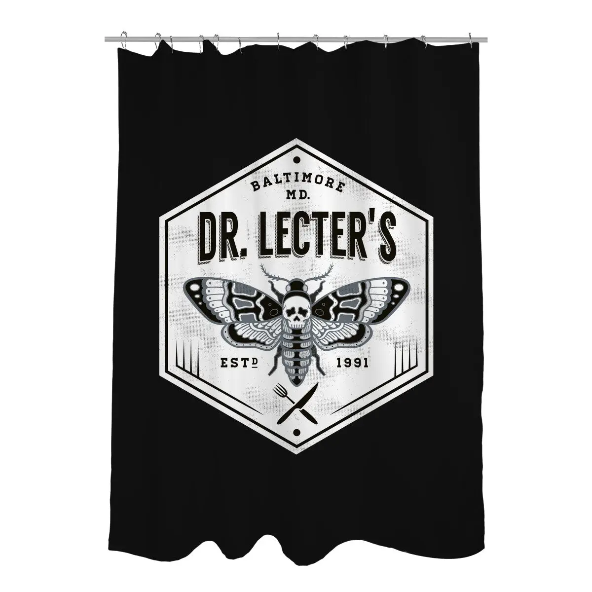 Dr. Lecter's Shower Curtains