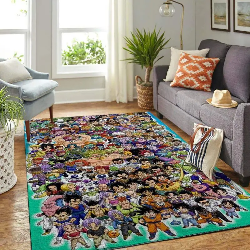 Dragon Ball Cartoon Movie Area Rug Carpet