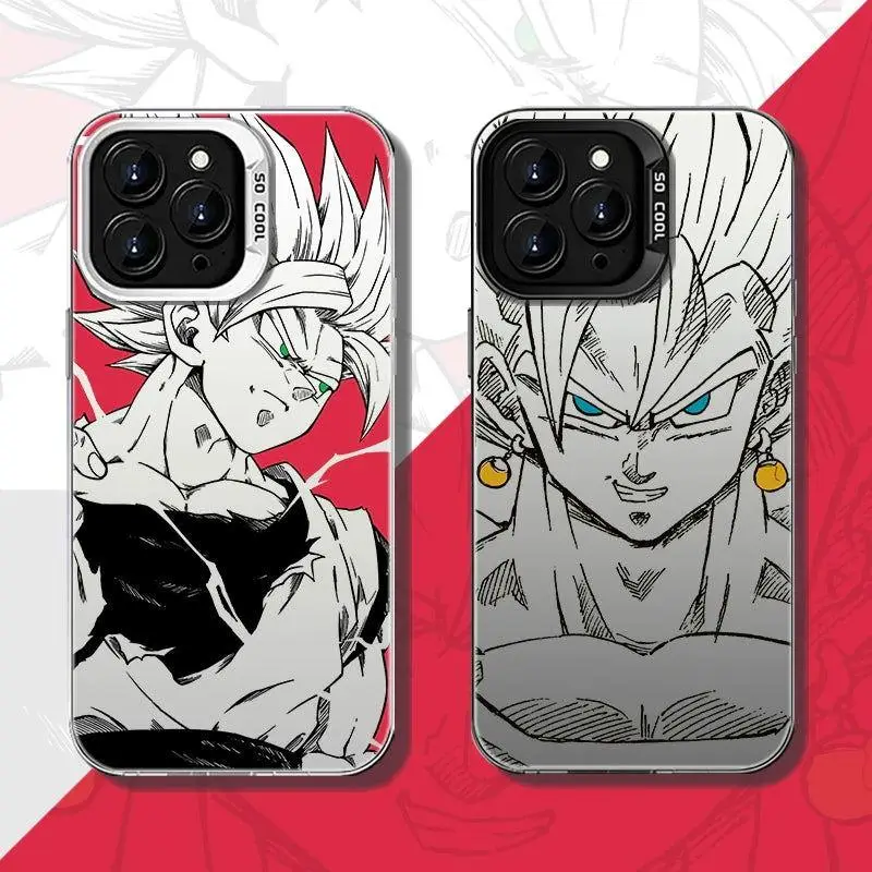 Dragon Ball Goku Super Saiyan Vegeta Laser Phone Case
