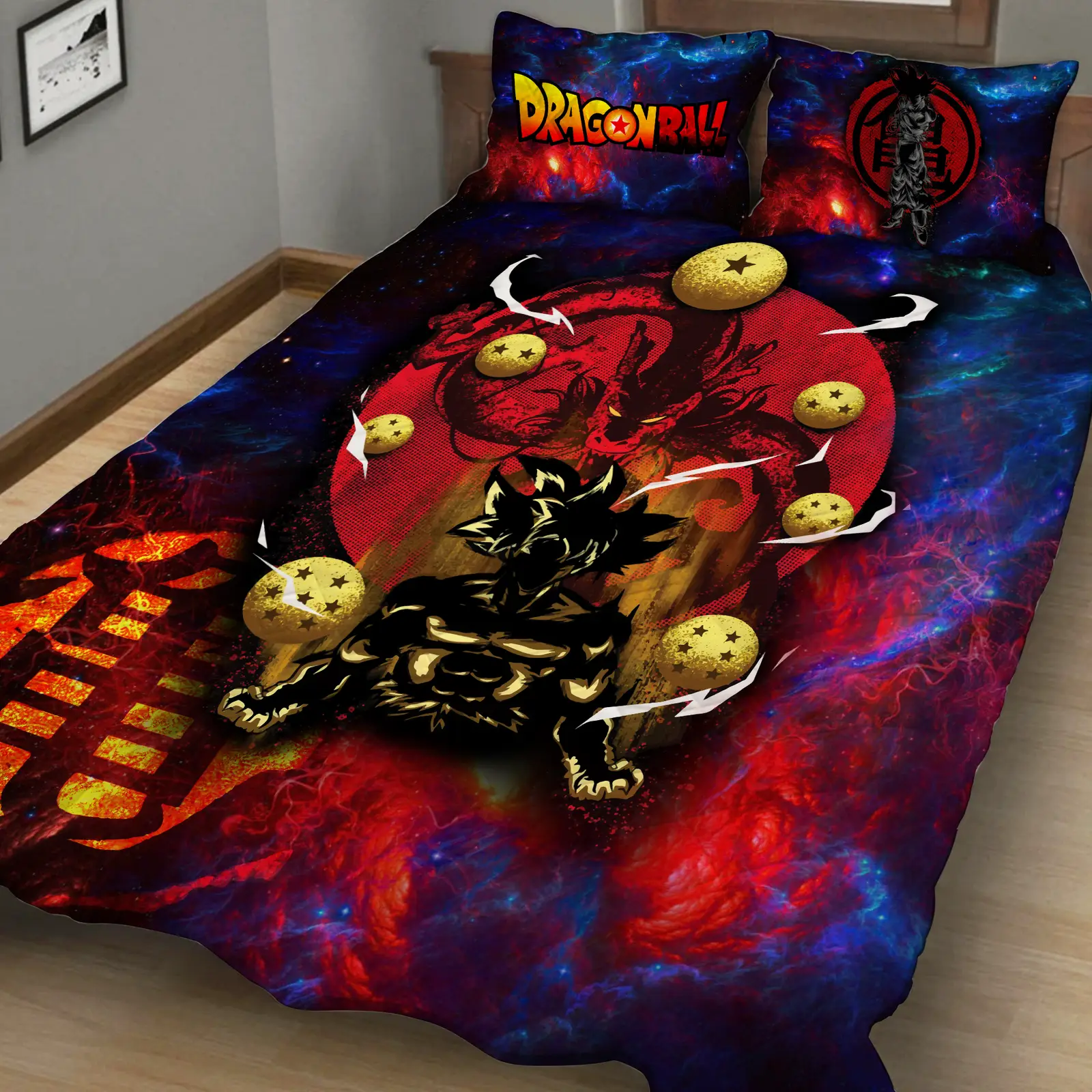 Dragon Ball - Son Goku 3D Quilt Set
