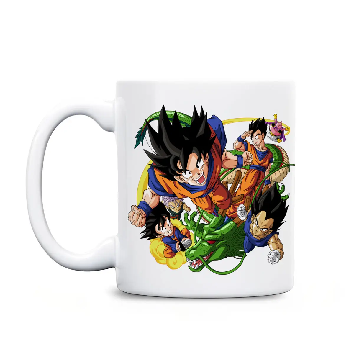 Dragon Ball Z Heroes & Shenron Anime Mug