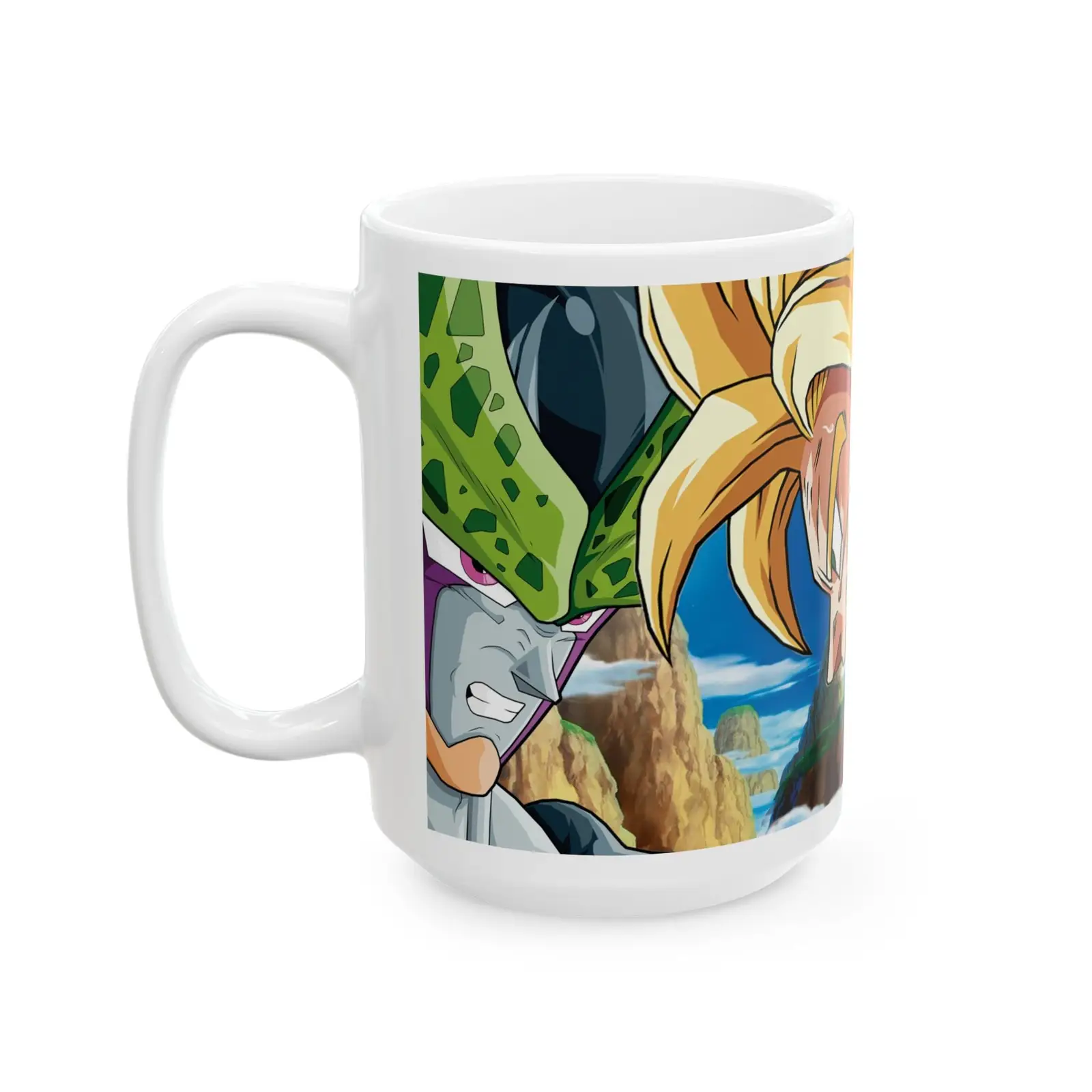 Dragon Ball Z Heroes Ceramic Mug - Coffee Cup for Anime Fans