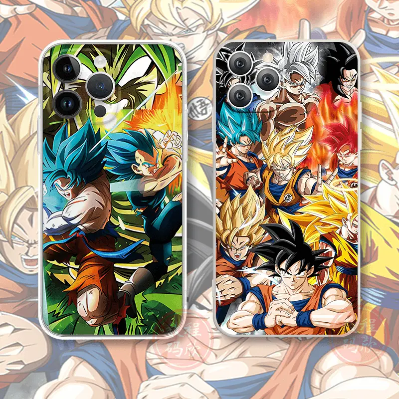 Dragon Ball Z Saiyan Anime Case Cover iPhone