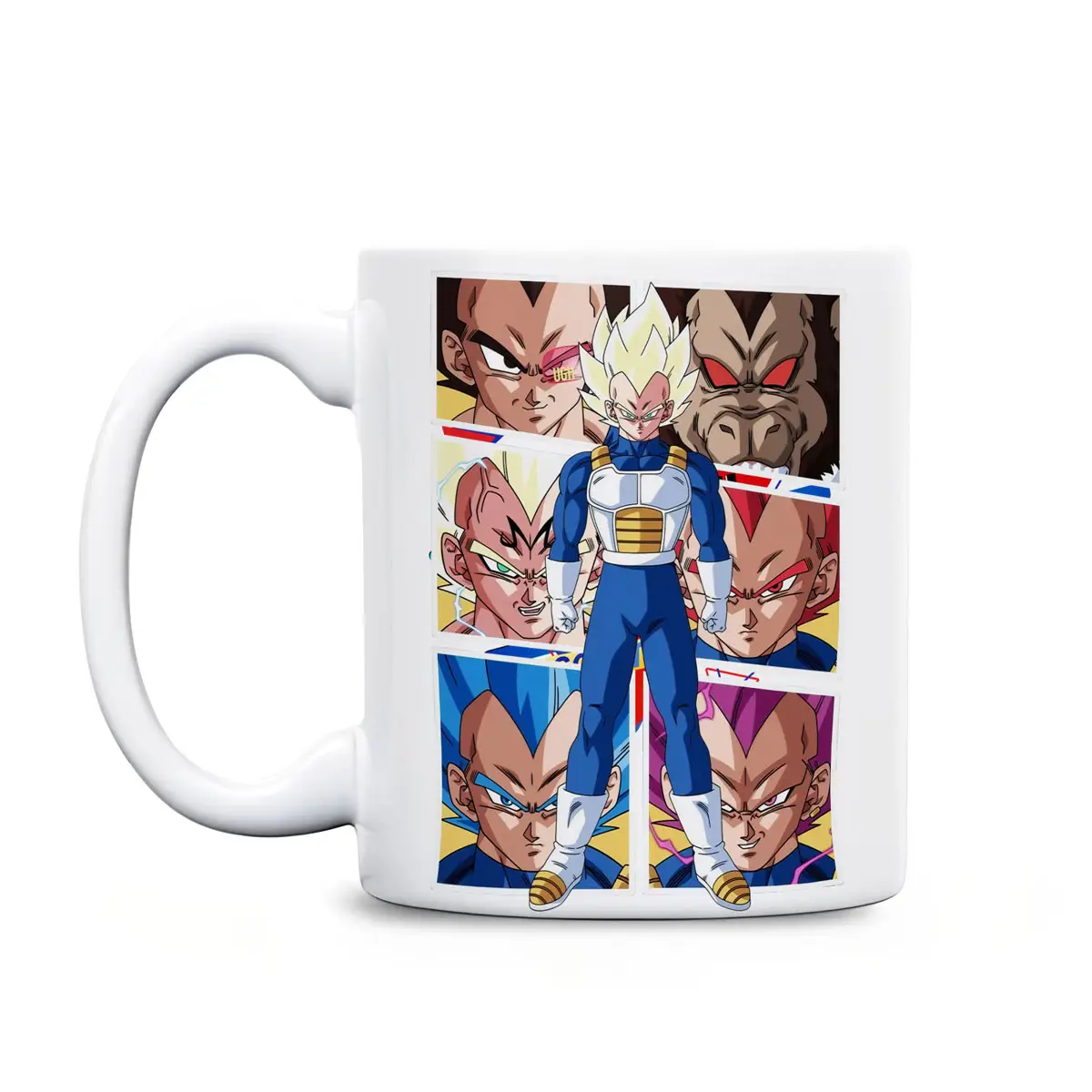 Dragon Ball Z Vegeta Mug Glossy Ceramic
