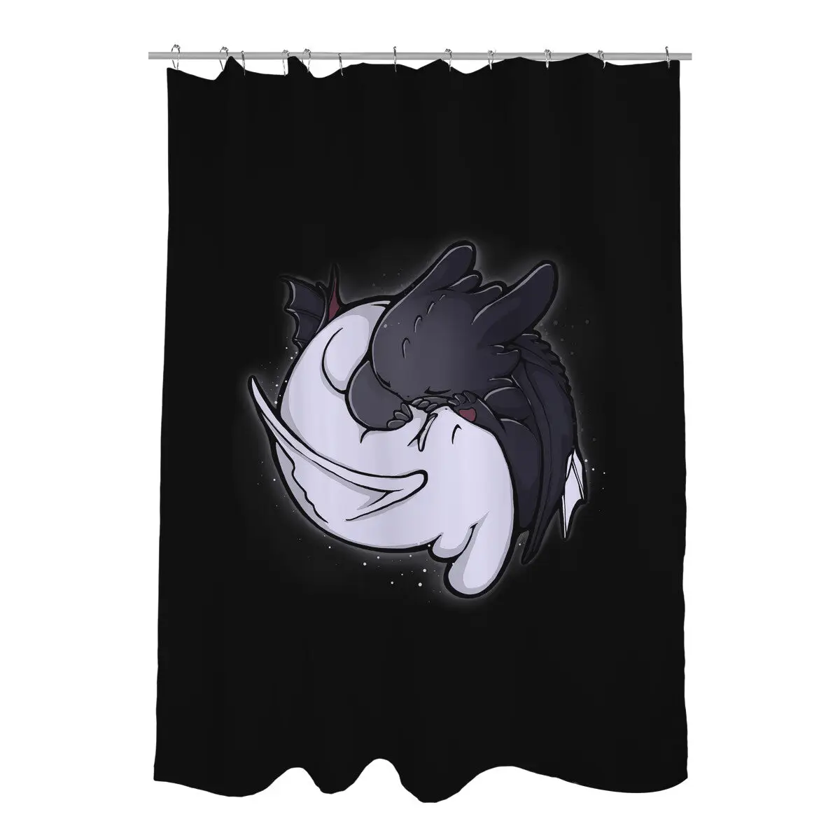 Dragon Tao Shower Curtains