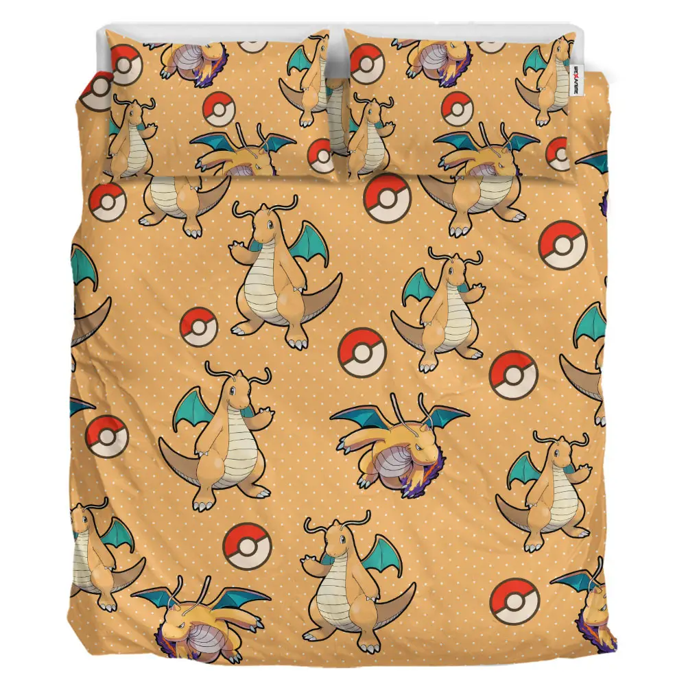 Dragonite Custom Anime Bedding Set
