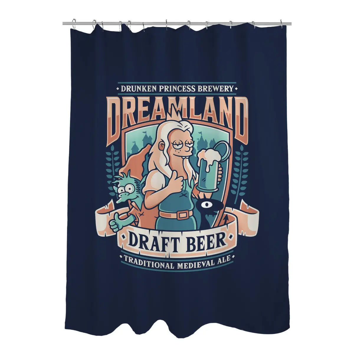 Dreamland Draft Shower Curtains