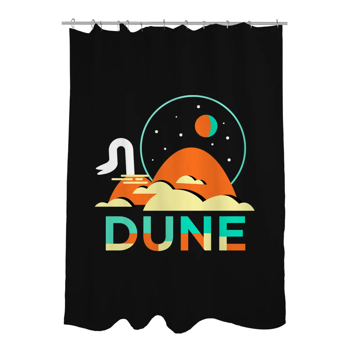 Dune Minimal Shower Curtains