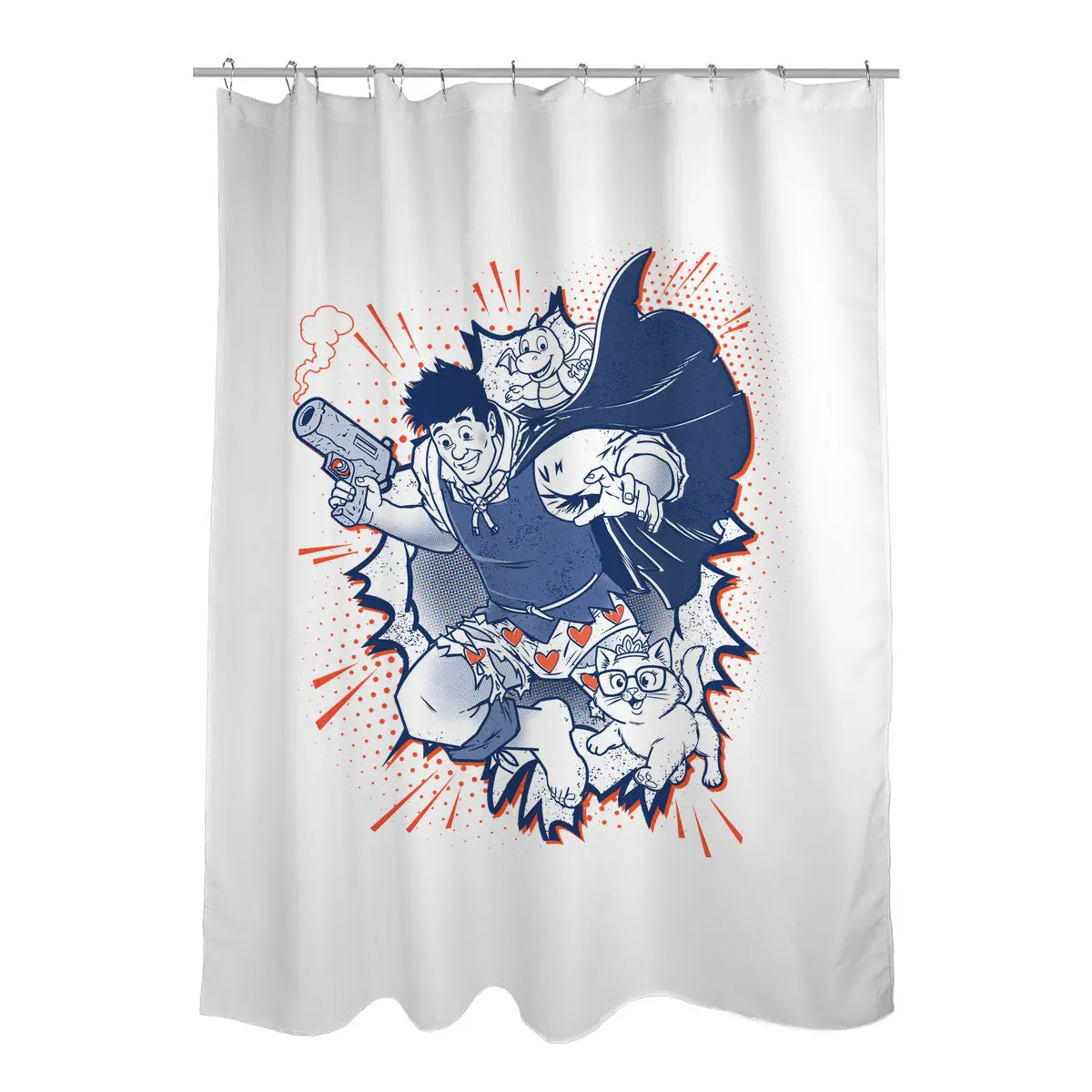 Dungeon Crawler Carl Shower Curtains