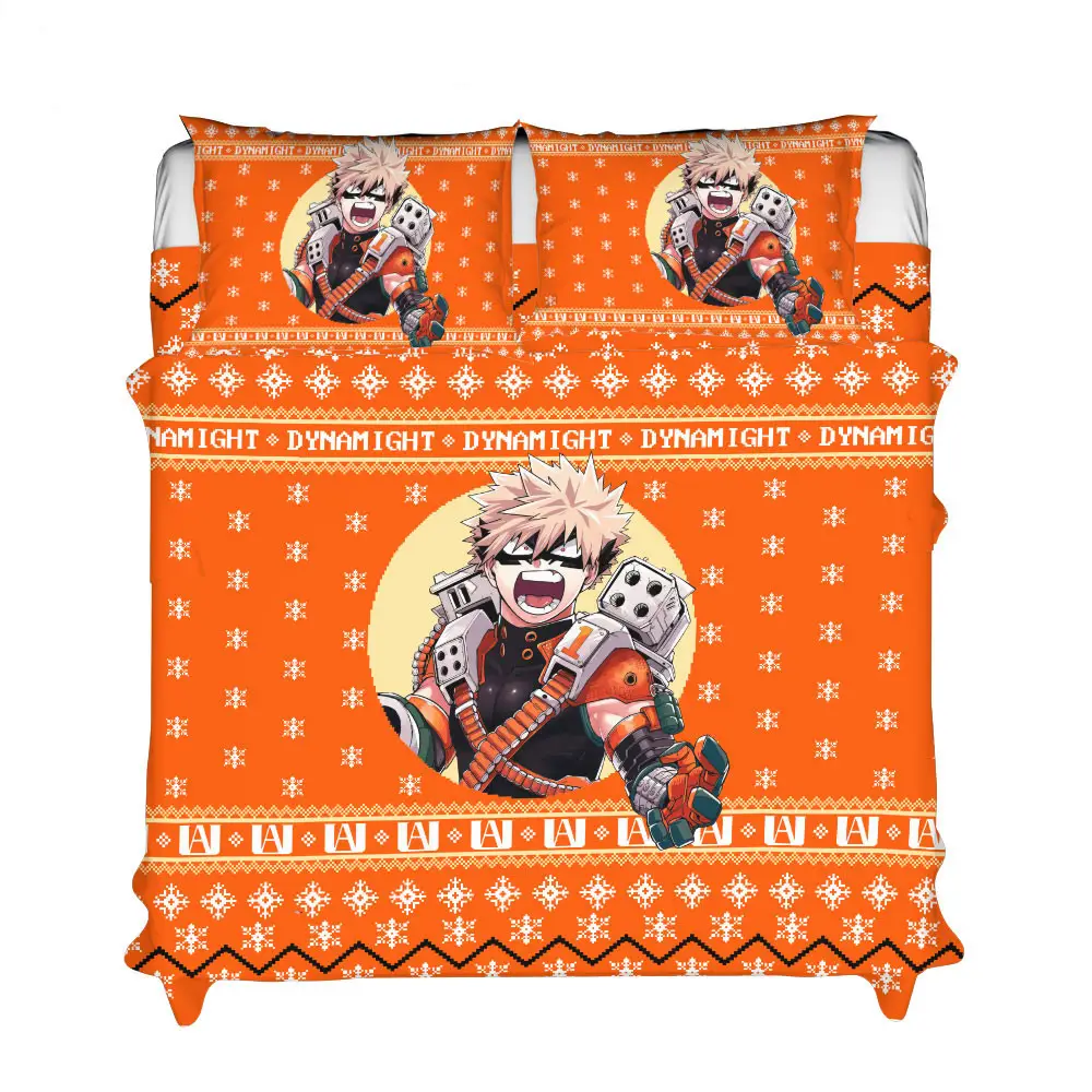 Dynamight Xmas Polyester Duvet Cover Set