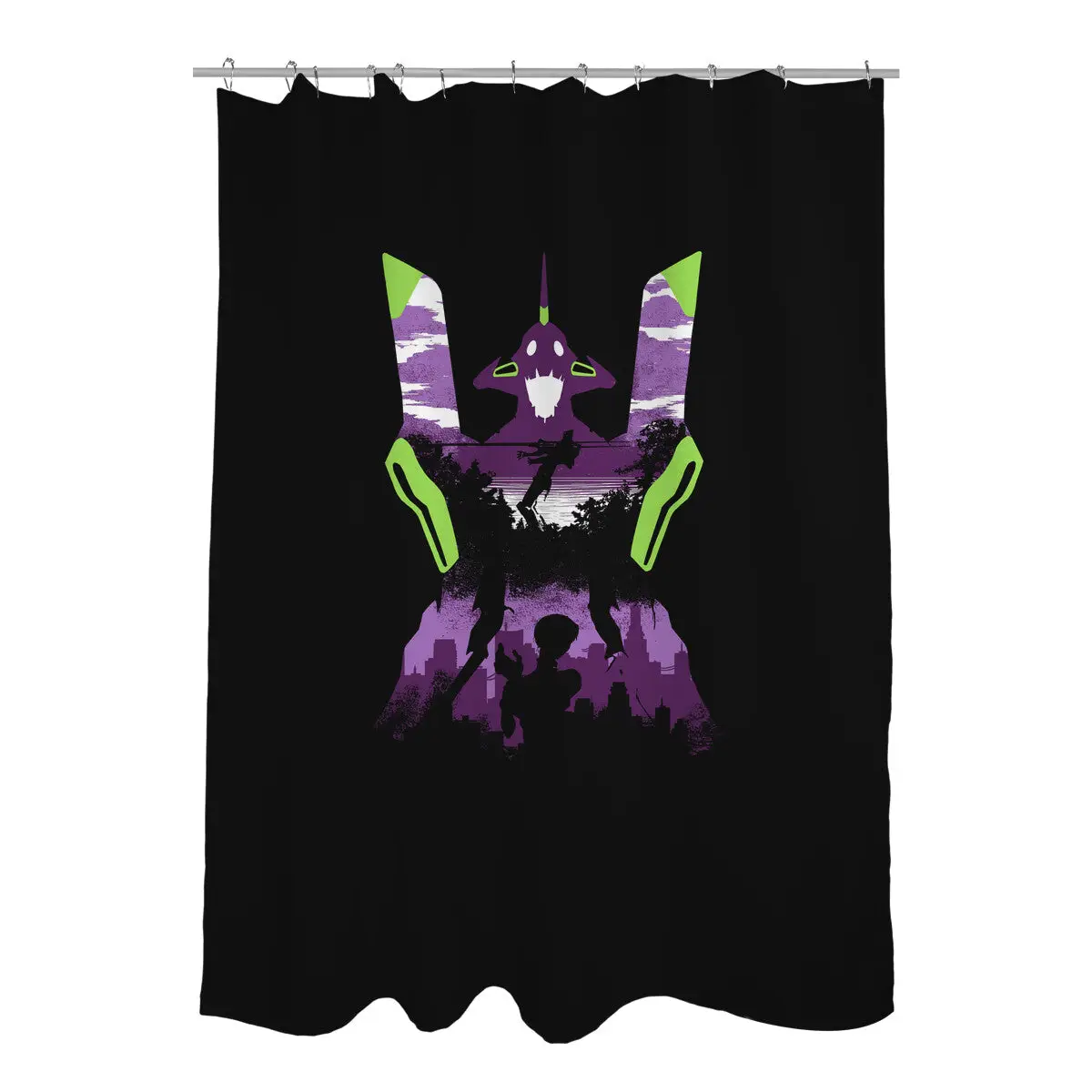 E V A Shower Curtains
