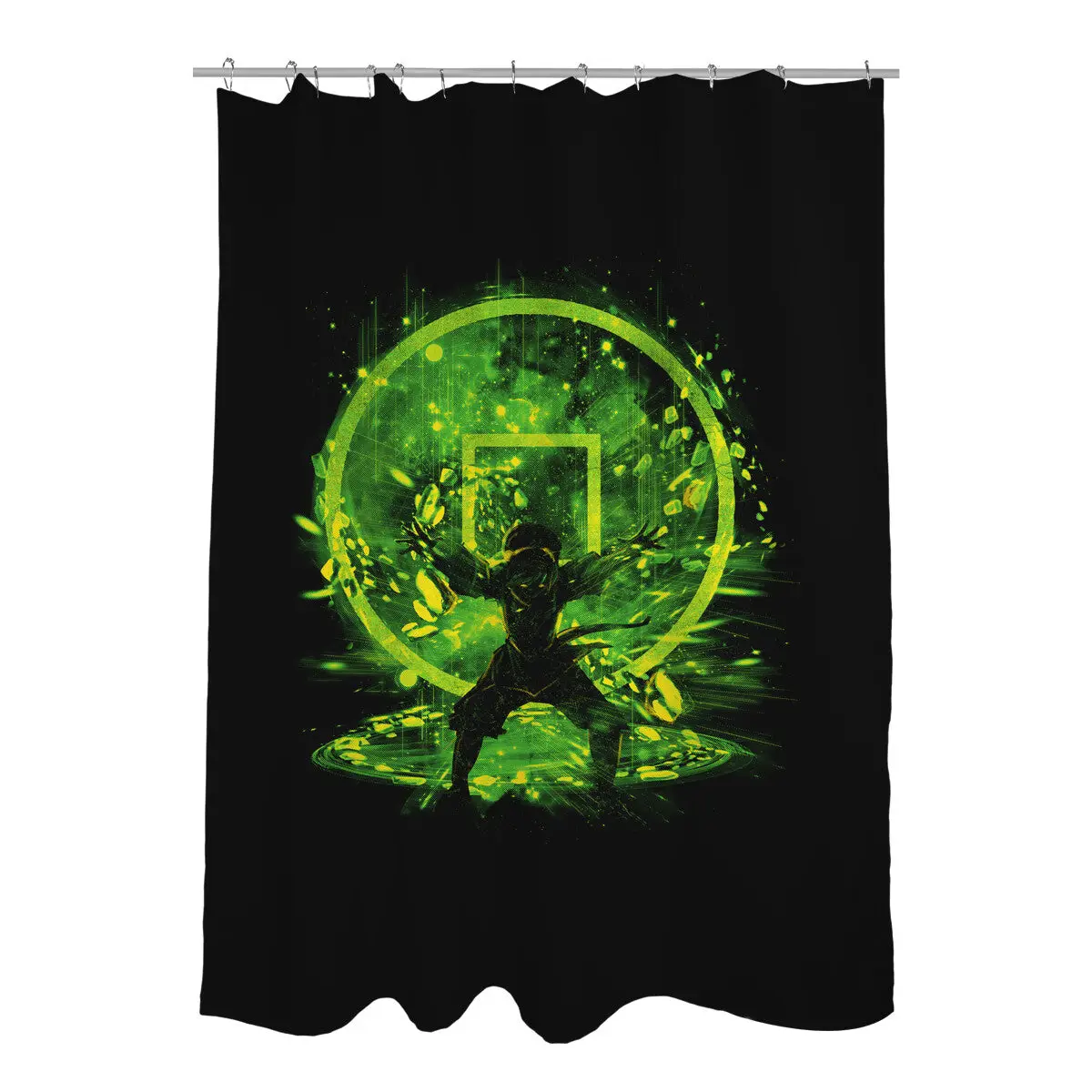 Earth Storm Shower Curtains