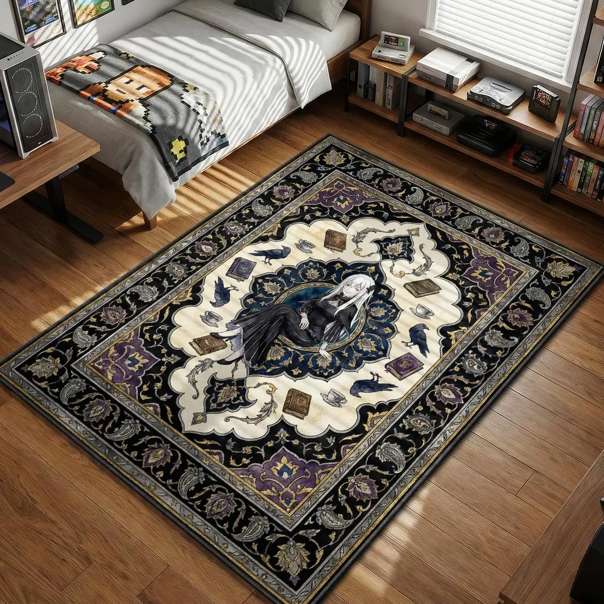 Echidna Witch Tea Party Rug - Re:Zero Chair Mat